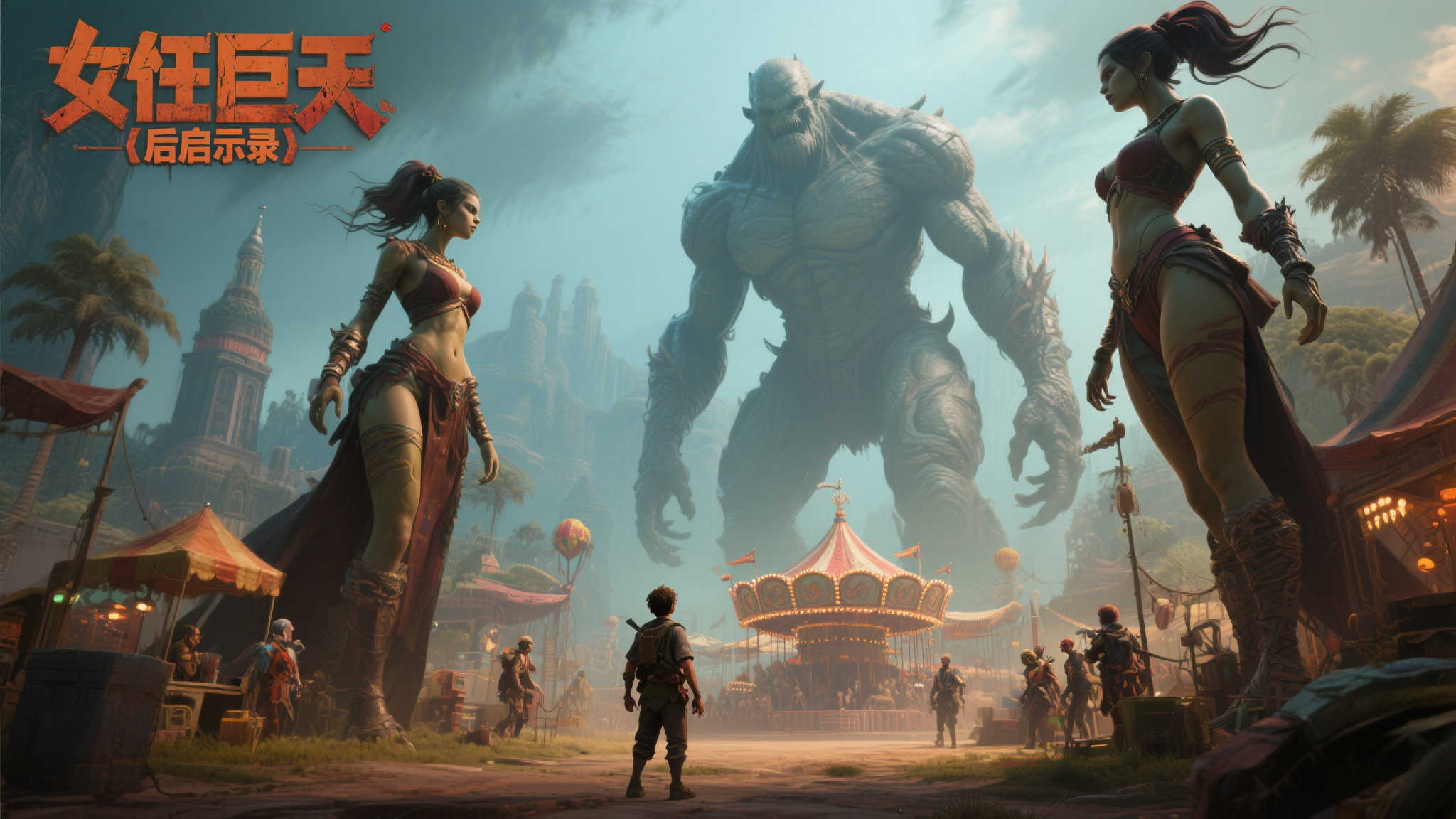 史诗级新作〈女巨人游乐场〉来袭,再度感受玉足魅力! 史诗级新作〈女巨人游乐场〉来袭,再度感受玉足魅力!